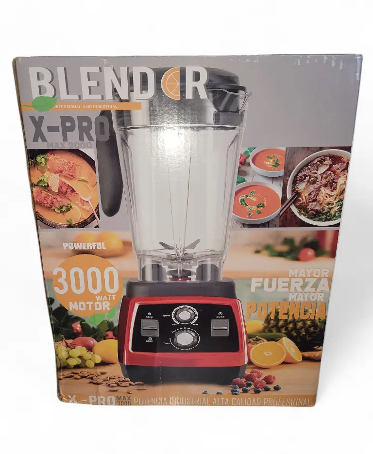 LICUADORA VALESKA 3000W BLENDER X-PRO 