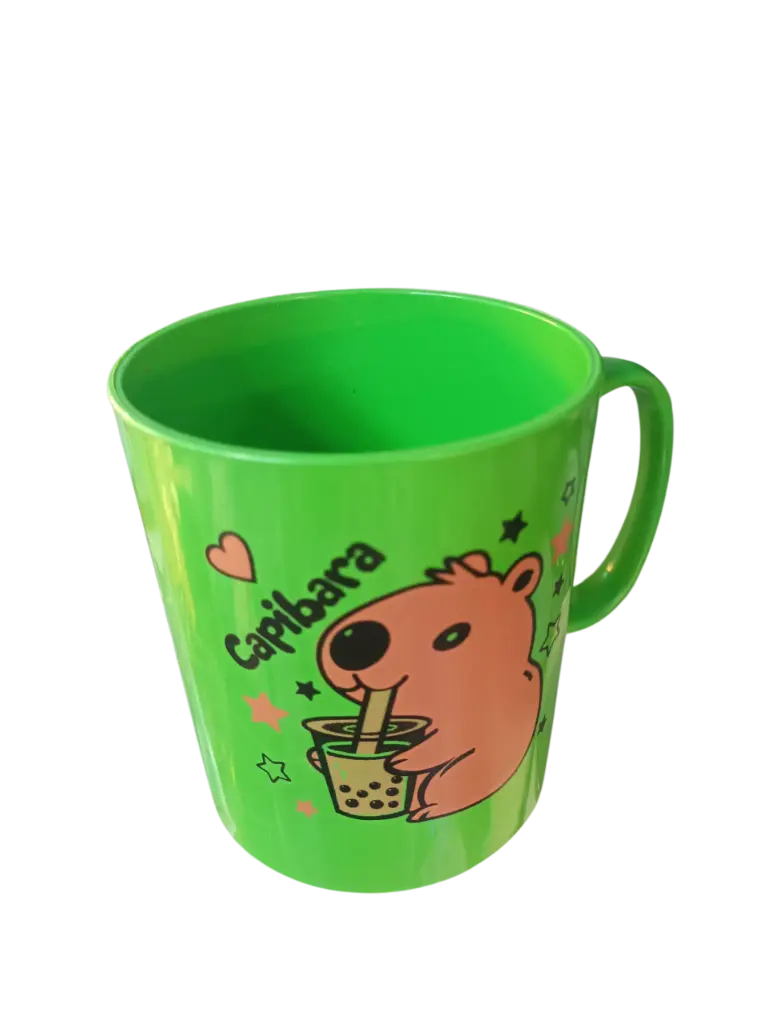 TAZA DE CAUCHO MODELO CAPIBARA YUNIOR COLORES
