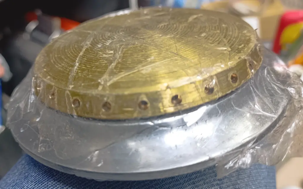 QUEMADOR CON TAPA BOCA ANCHA, DIAMETRO:  11.5CM