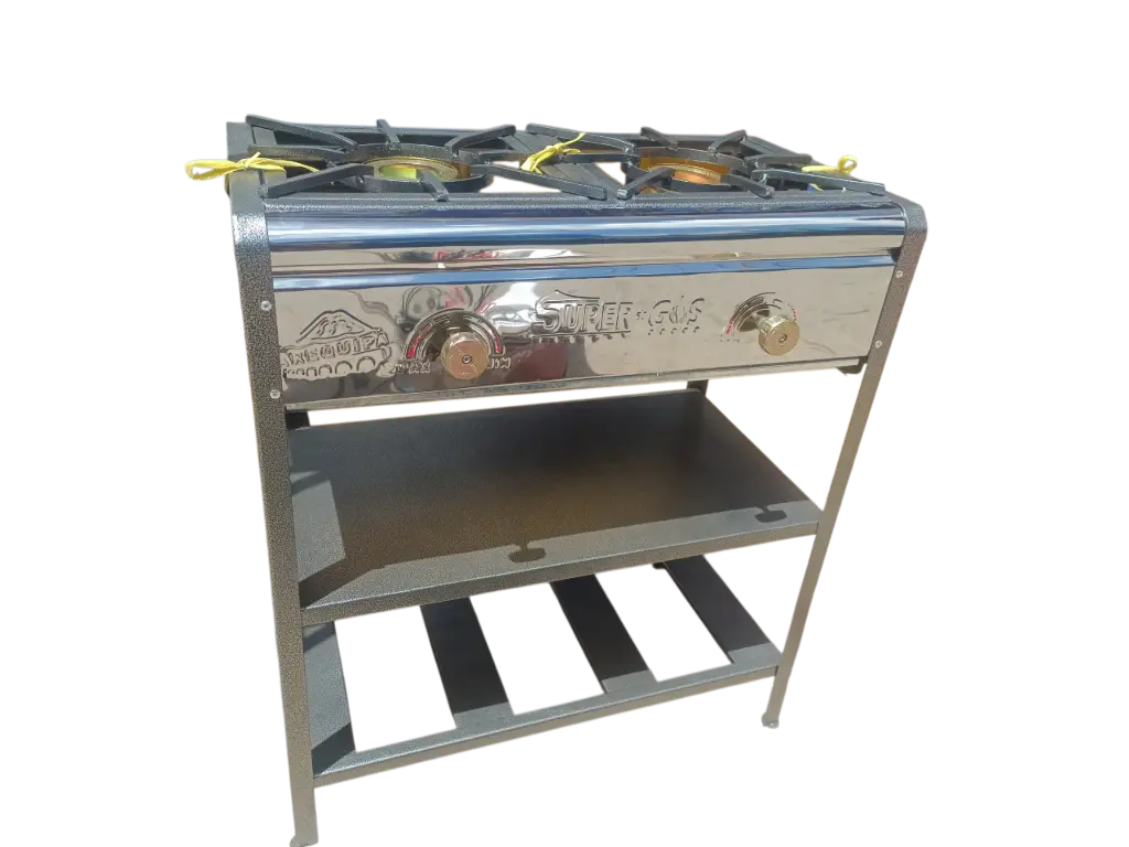 COCINA 2H SUPER GAS 35CM X 65CM 