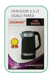 HERVIDOR INALAMBRICO GRUNHOF 3.5L