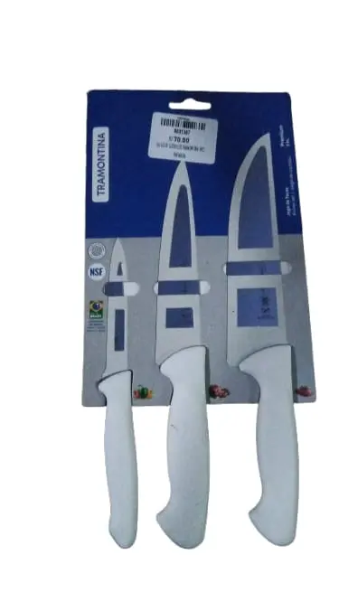 JUEGO DE CUCHILLOS TRAMONTINA 3PCS PREMIUM