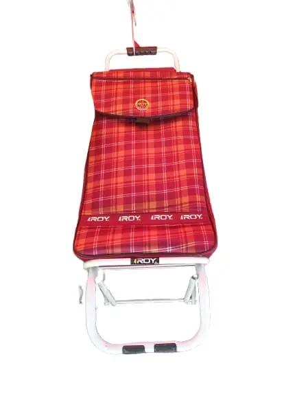 CARRITO DE MERCADO ROY MODELO SEÑORITA FULL 48KL BASE: 37cm X 38cm, ALTO: 95cm