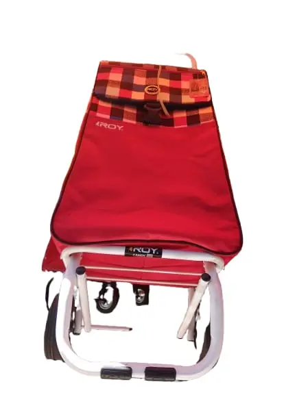 CARRITO DE MERCADO ROY MODELO CANDY 45KL BASE: 37cm X 38cm, ALTO: 95cm