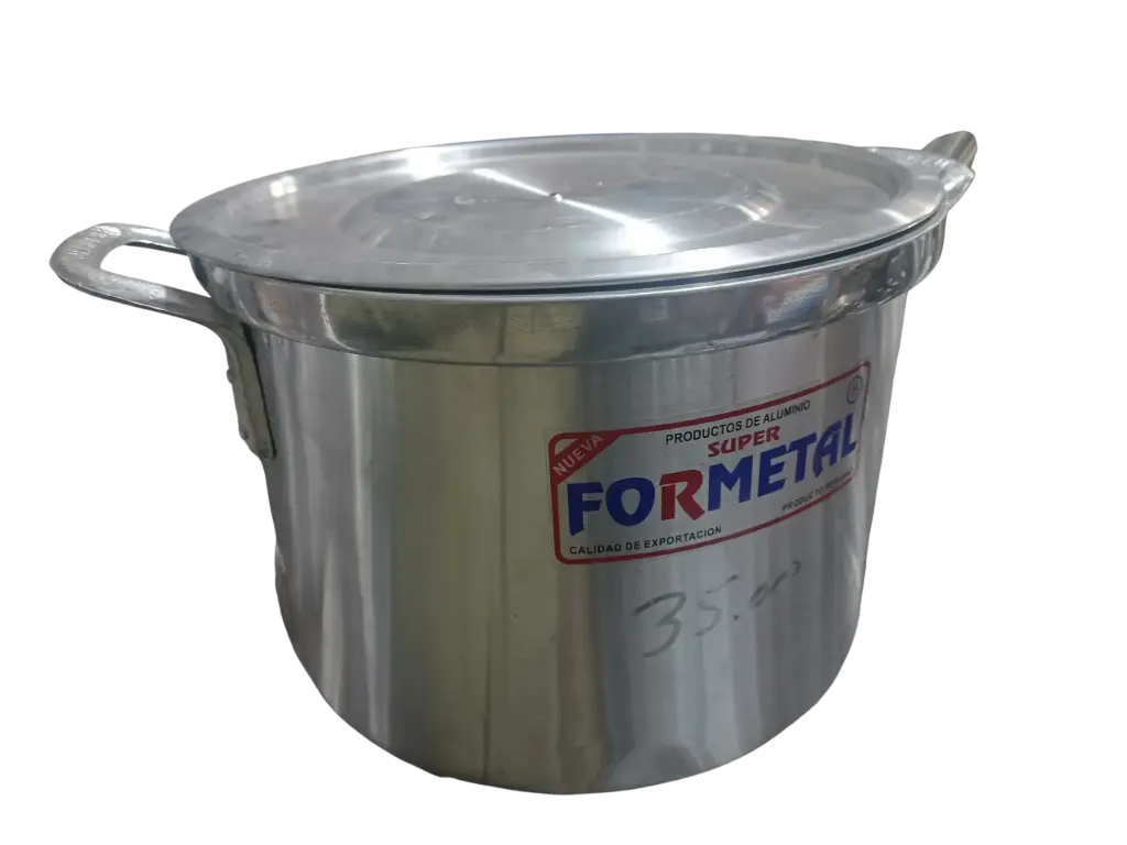 OLLA DE ALUMINIO FORMETAL N°60 FILO OVALADO