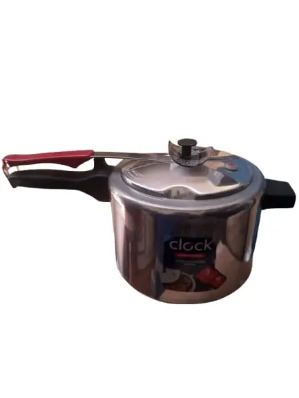 OLLA A PRESION 4.5L CLOCK MANGO RECTO AZA ROJA