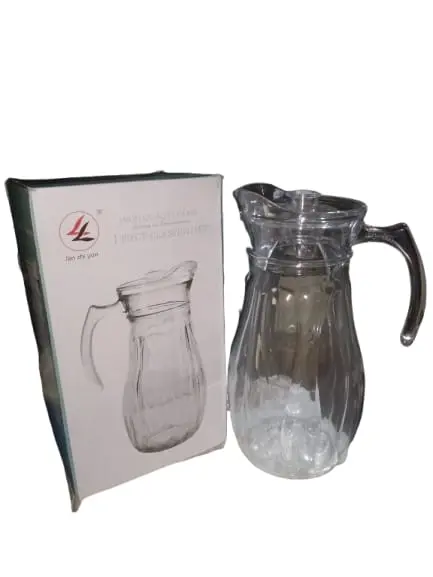 JARRA DE VIDRIO LAN ZHI YUN 1.6L CON TAPA