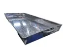 ASADERA GALVANIZADO 48cm X 35cm X 6cm