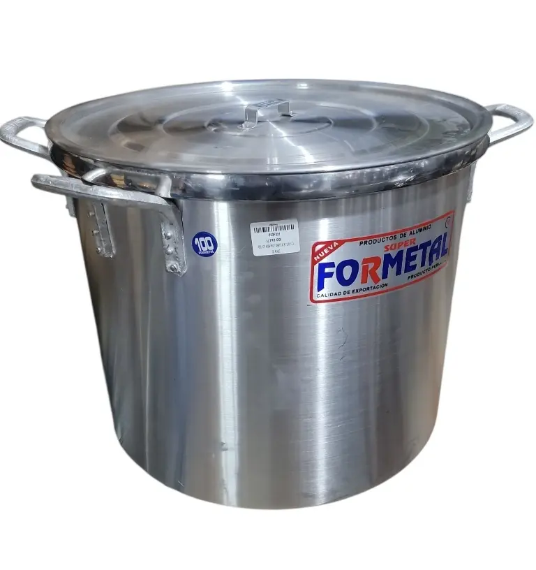  OLLA DE ALUMINIO FORMETAL N° 100 FILO OVALADO