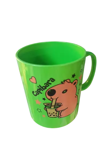 [005L57] TAZA DE CAUCHO MODELO CAPIBARA YUNIOR COLORES