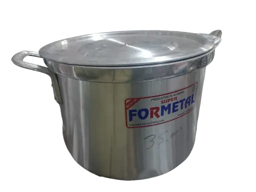 [003F302] OLLA DE ALUMINIO FORMETAL N°60 FILO OVALADO