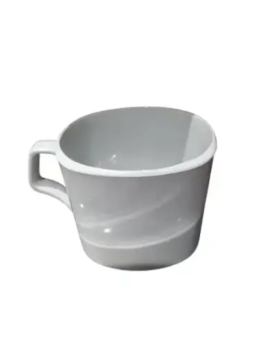 [005L67] TAZA DE TE MELAFORM PEQUEÑO 3" BLANCO (25)