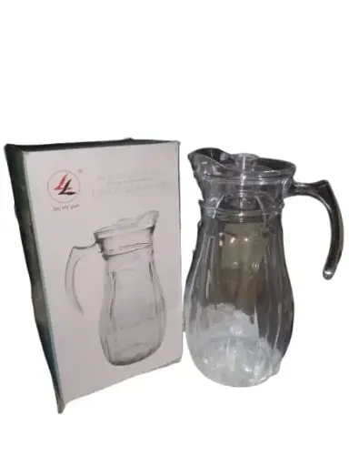[00352A16] JARRA DE VIDRIO LAN ZHI YUN 1.6L CON TAPA