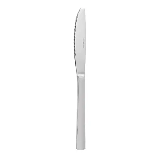 [0032308] CUCHILLO DE MESA CHURRASQUERO ACERO INOX. PAQX12 