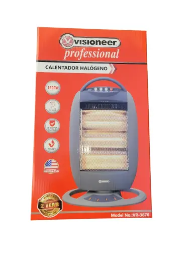 [006412] ESTUFA VISIOMNER 1200W HALOGEN 3 FOCOS VR-3876 SIN CONTROL