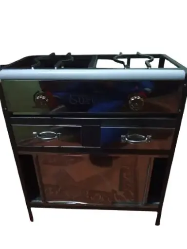 [0016036] COCINA CON CAJAS SURGE ACERO INOX 60cm X 30cm