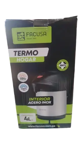 [003791] TERMO SIFON FACUSA 4L INTERIOR ACERO INOXIDABLE