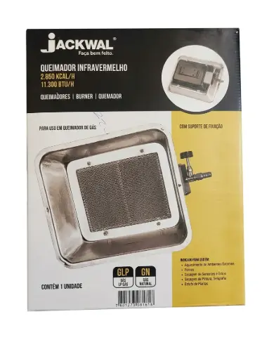 [006126] ESTUFA A GAS JACKWAL 2850KCAL/H