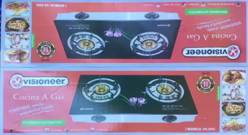 [001353] COCINA DE MESA 2H VISIONNER VR-2491 ENCENDIDO AUTOMATICO 