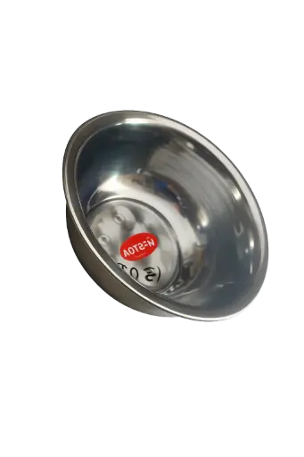 [005T30] PLATO HONDO DE ACERO INOX. ACEROV DIAMETRO 14cm (120)