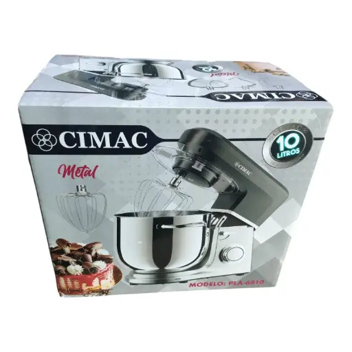 [004428] BATIDORA ELECTRICA CIMAC 10L PLA-6810